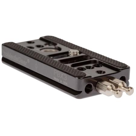ProMediaGear PBX3BD Universal Arca Compatible Bracket Plate with QR Disconnect
