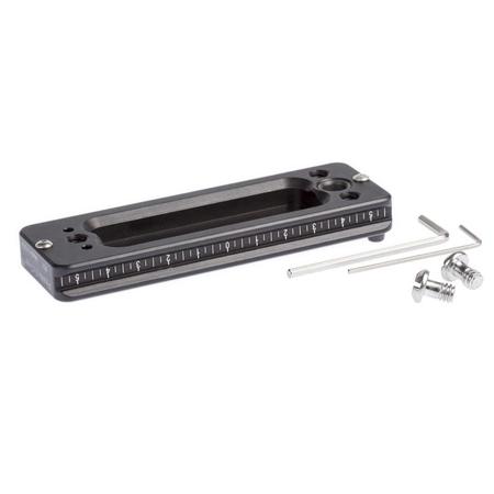 ProMediaGear PX4 4.5" Arca-Type Double Dovetail Plate with SS2 QR Adapter Port