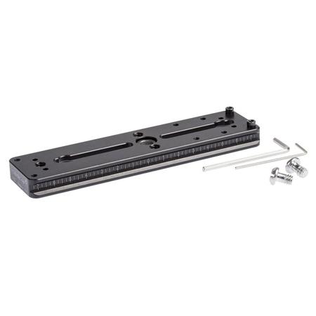 ProMediaGear PX6 6" Arca-Type Double Dovetail Plate with SS2 QR Adapter Port