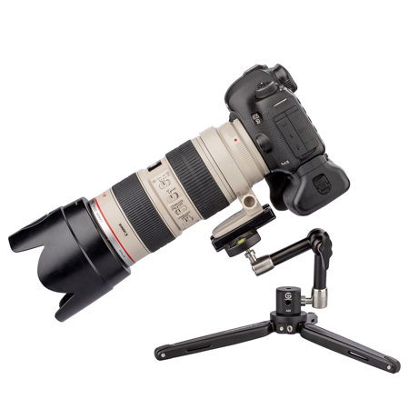 ProMediaGear TR01 Ground Mini Tripod with 7" Friction Arm and Arca-Style Clamp