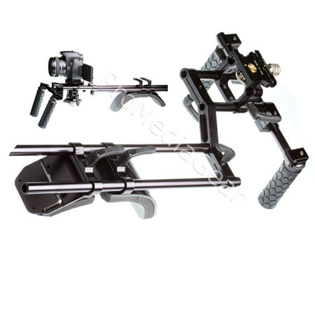 ProMediaGear V1 Video Rig with Shoulder Pads and Two Handles