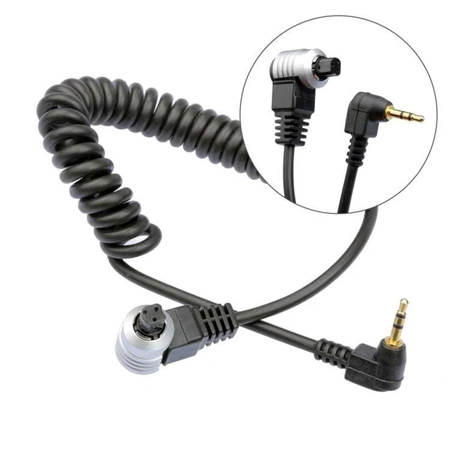ProMediaGear Shutter Release Cable with 2.5mm to Canon 3 Pin N3