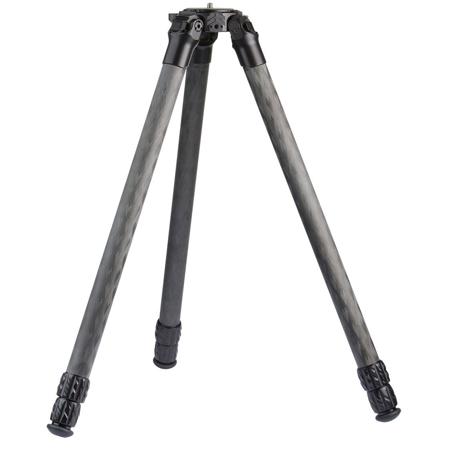 ProMediaGear Pro-Stix 34 Series 3-Section Carbon Fiber Tripod with Top Plate, 59.3" Max Height