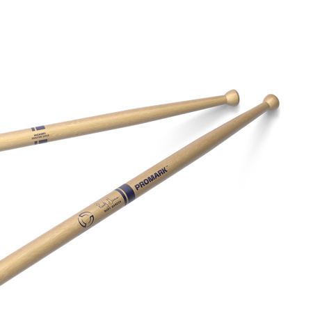 ProMark Rudy Garcia Signature Marching Hickory Drumsticks, Wood Tip, Pair