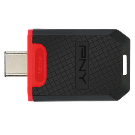 PNY Technologies Elite 64GB USB 3.1 Gen 1 Type-C Flash Drive