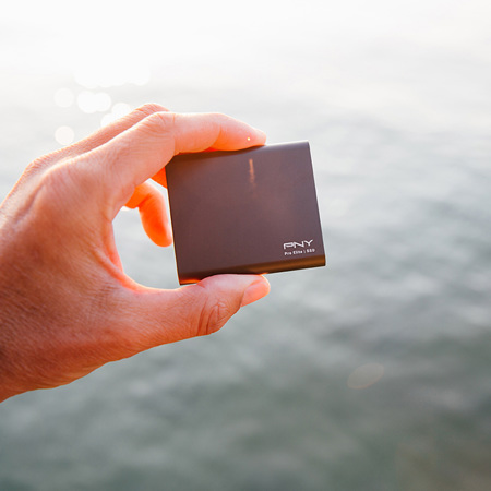 PNY Technologies Pro Elite 1TB USB 3.1 Gen 2 Type-C Portable External SSD