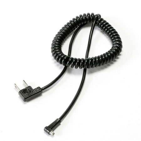 Paramount 5' Coiled Sync Cord, Household (AC) to Hasselblad "C" Lens (PC)