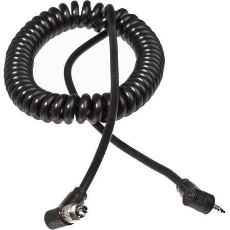 Paramount PMV54V 5ft Coiled Sync Cord, Vivitar to Lock PC