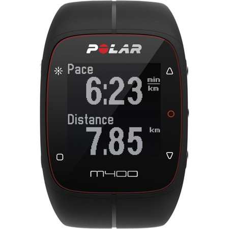 Polar M400 GPS Running Sports Watch with H7 Heart Rate Sensor, Black
