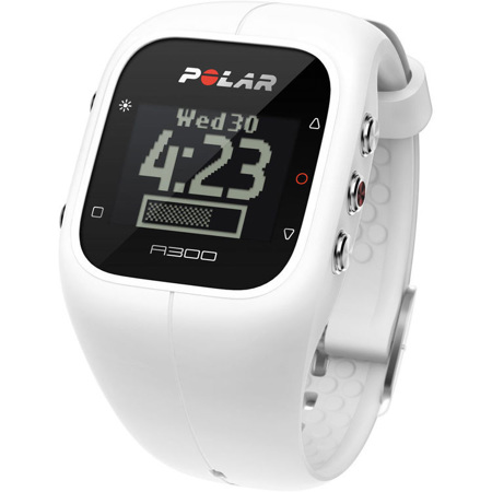 Polar A300 Fitness Watch and Activity Tracker with H7 Heart Rate Sensor, White