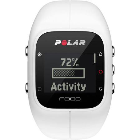 Polar A300 Fitness Watch and Activity Tracker with H7 Heart Rate Sensor, White