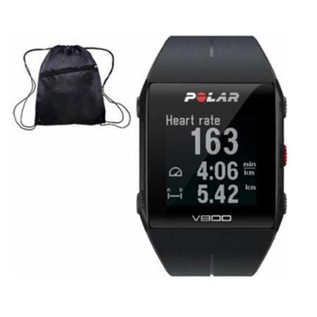 Polar V800 Fitness Watch with Heart Rate Monitor, Black