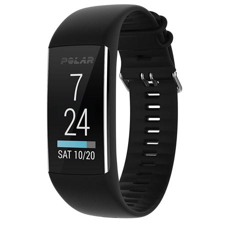 Polar A370 Waterproof GPS Fitness Tracker, Black Small