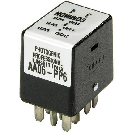 Photogenic AA06-PP6 Power Ratio Plug for AA06-A & B