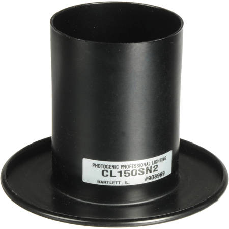 Photogenic CL150SN2 Snoot for 7800 Mini Spot, 2"