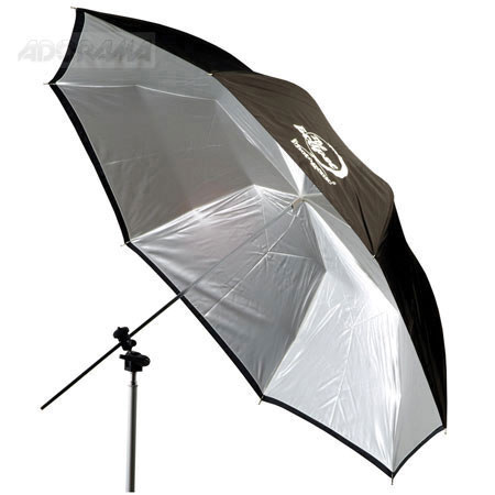 Photogenic 926630 45in Eclipse Plus Umbrella, Black