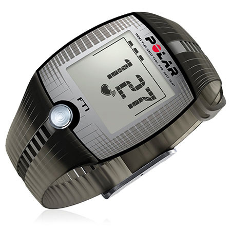 Polar FT1 Heart Rate Monitor Watch, Black