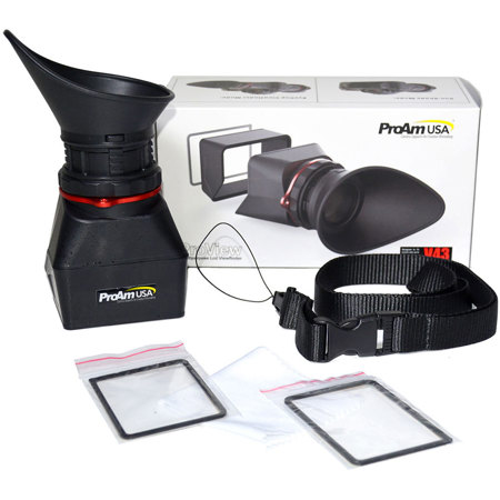 ProAm ProView 2.5x Multipurpose LCD Viewfinder for DSLR Video Cameras