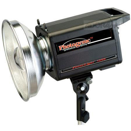 Photogenic Powerlight 1250, 500Ws Monolight with C4-15 Flashtube - Bundle