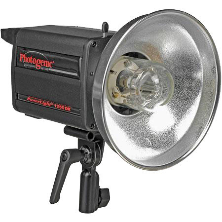 Photogenic Powerlight 1250DR, 500ws Monolight with Digital Display - Bundle