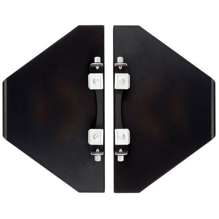 Photogenic 2-way Trapezoid Shaped Barndoors for the 16" Reflector. (PL16B)