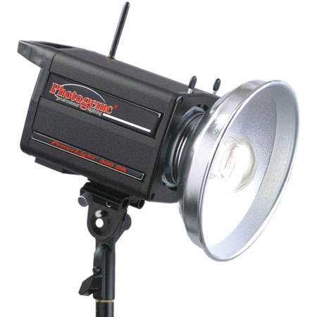 Photogenic PowerLight Digital Remote Flash Unit, 125ws, with Reflector, Flashtube & Flashtube Cover. (PL300DR)