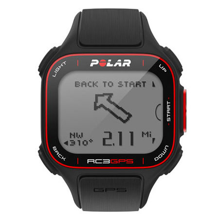 Polar RC3 GPS without Heart Rate Monitor, Black