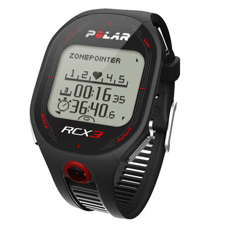 Polar RCX3 Run Men's Multisport Watch, Black