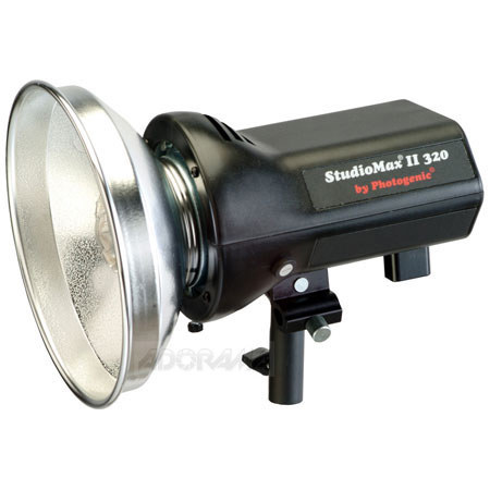 Photogenic StudioMax II, 320ws AC Monolight with Reflector & Flashtube. #AK320