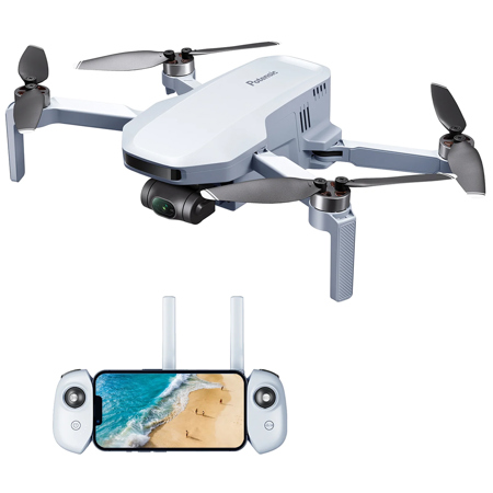 Potensic ATOM SE Foldable GPS Drone, Bundle with Strobe Light, Landing Pad  and Propellers