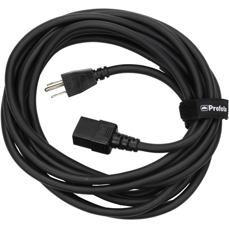 Profoto Power Cable C19 5m / 16.4' for Pro 10. Pro-8, Pro-7 - US/Canada Version