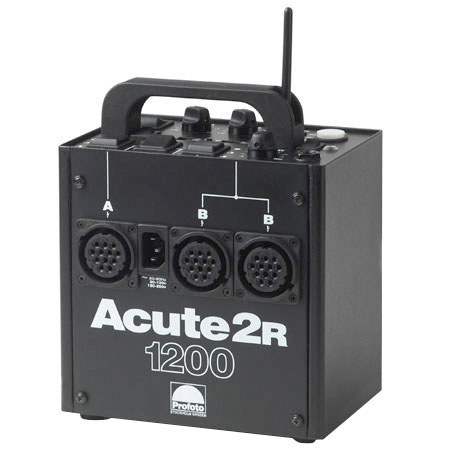 Profoto Acute2R 1200 Generator (1200Ws) - Includes Optical Slave and a 3 Channel Pocket Wizard Remote Receiver #900775 / 501-032