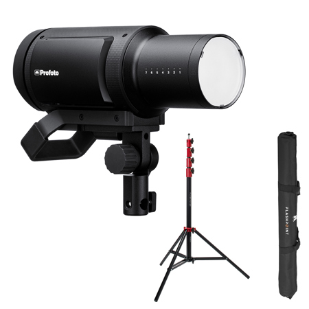 Profoto Pro-B3 750Ws Battery Powered Monolight w/9.5' Pro Air-Cushioned Stand