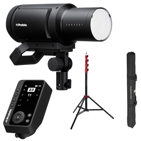 Profoto Pro-B3 750Ws Battery Powered Monolight w/Transmitter for Nikon and Stand
