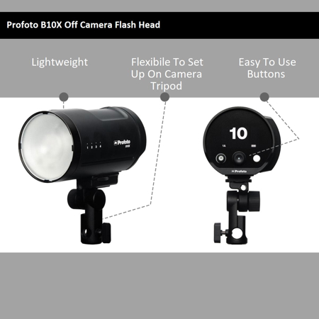 Profoto B10X Off Camera Flash Head 901192 - Adorama