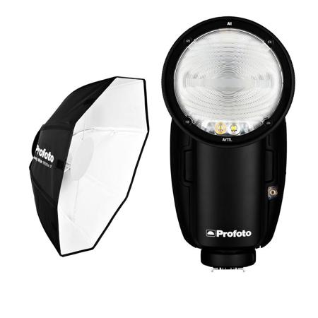 Profoto A1 AirTTL-C Studio Light for Canon With Profoto OCF 24" Beauty Dish