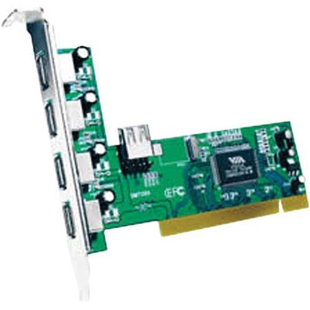 PPA International 1066 5 Port PCI to USB 2.0 Card