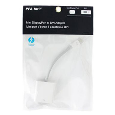 PPA International Mini Display Port to DVI Adapter