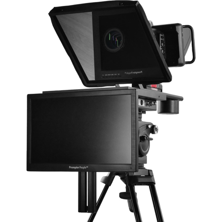 Prompter People Prompter Pal Pro 12" Teleprompter,12" Reg & 15.6" Talent Monitor