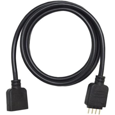 PPA International Home Accent 2' Lighting Extension Cable, Black