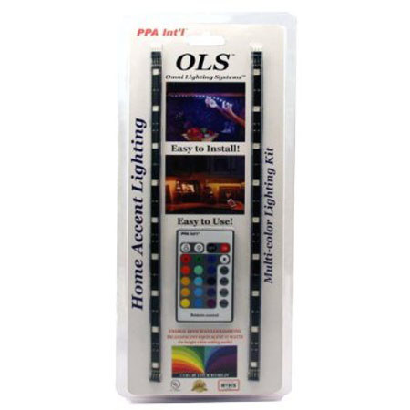 PPA International OLSHARGB Home Accent RGB Lighting Kit
