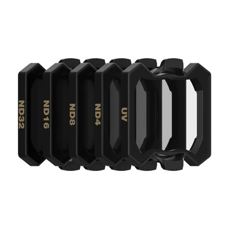 Polar Pro Shutter Collection UV and ND Filter Kit for DJI Avata 2 Drone, 5-Pack