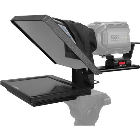 Prompter People FLEX PLUS 12" Teleprompter with 12" 400cd/m2 Reversing Monitor, HDMI/VGA/Composite Inputs