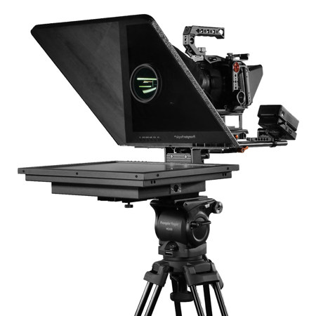 Prompter People Flex Plus 15" 15mm Rail Mount Teleprompter with Regular Monitor