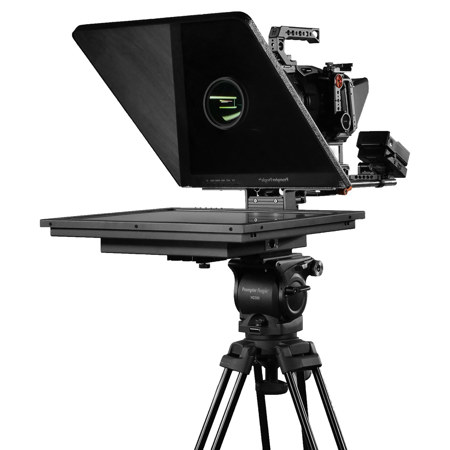 Prompter People Flex Plus 19" 15mm Rail Mount Teleprompter with Regular Monitor