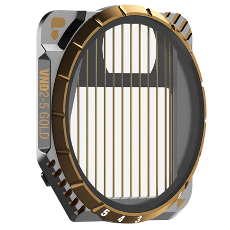 Polar Pro VND 2-5 Stop GoldMorphic Filter for DJI Mavic 3 and Mavic 3 Cine