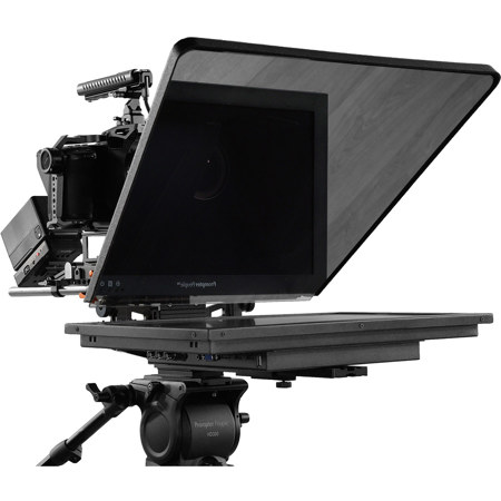 Prompter People ProLine Plus 15mm Rail Mount Studio Teleprompter with 18" HighBright Widescreen Monitor