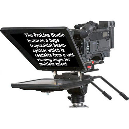 Prompter People ProLine Studio Teleprompter, 17" High Bright Monitor