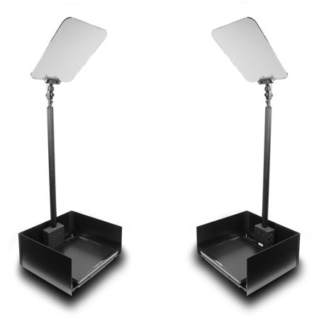Prompter People ProLine Stage Pro Autostep 17" Presidential Teleprompter Kit