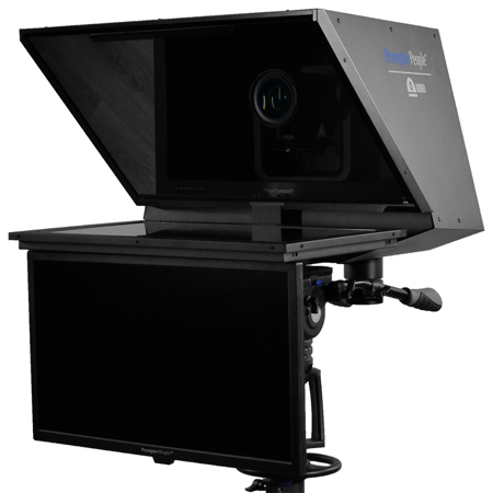 Prompter People ROBO 24" HB Teleprompter with Talent Monitor for PTZ Camera